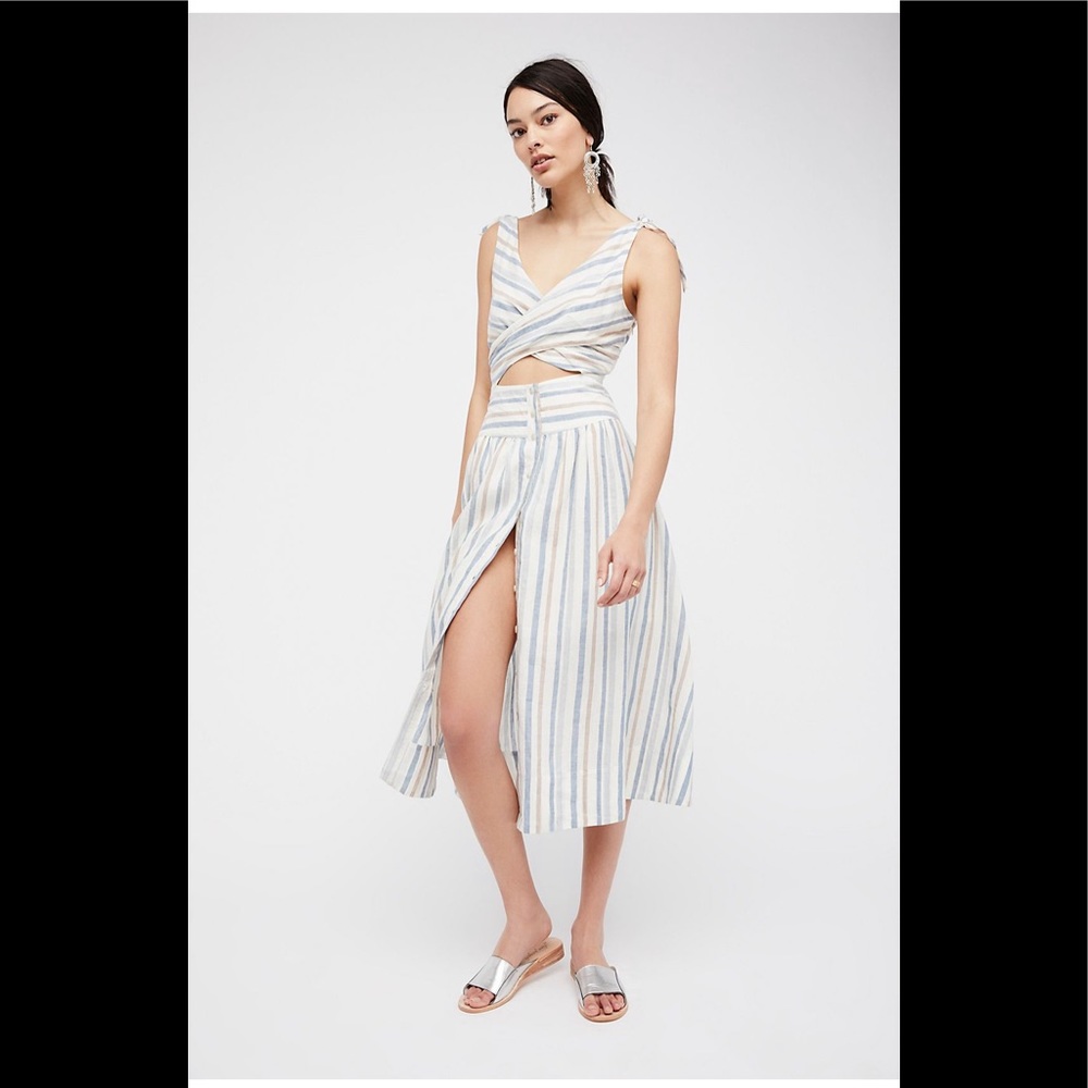 Free People Kansas City Girl MIDI Dress
